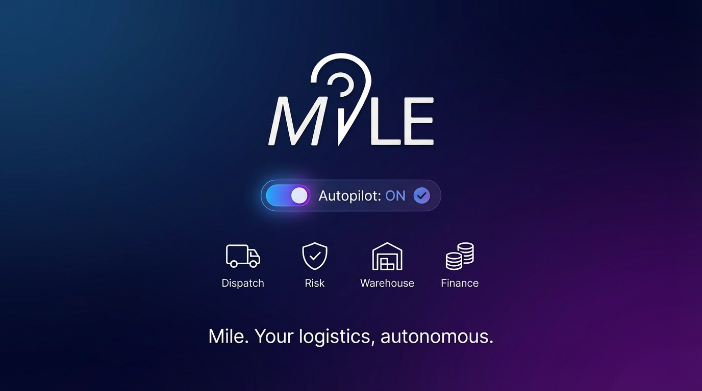 Mile logistics autonomous visual